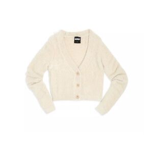 KatieJNYC TWEEN MARA CARDIGAN in Cream Size M / NWT
